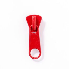 Reißverschluss-Schieber Metall (Schienenstärke 8) - rot, 
