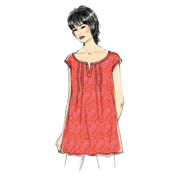 Top | Butterick 6024 | 42-50,  image number 4