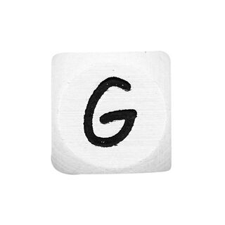 Holzbuchstaben G – weiß | Rico Design, 