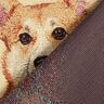 Dekopanel Gobelin kleiner Corgi &ndash; hellbeige/karamell,  thumbnail number 3