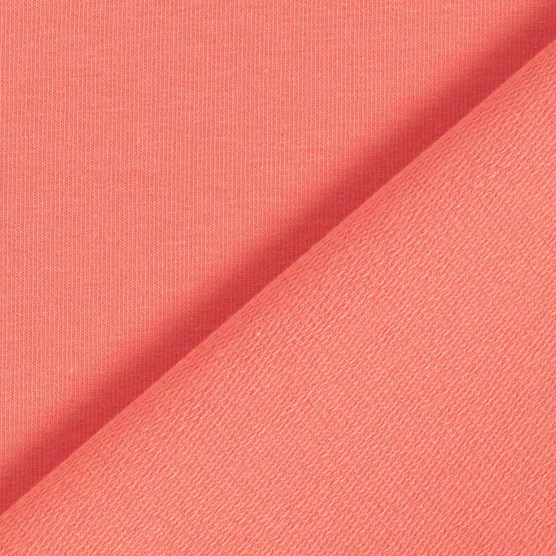 Leichter French Terry Uni – koralle, image number 3