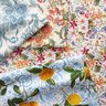 Dekostoff Canvas orientalische Blumenornamente 280 cm – weiss/blau,  thumbnail number 5