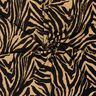 Viskosejersey Zebraprint – mocca/schwarz,  thumbnail number 3
