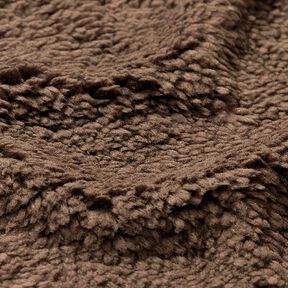 Kunstfell Kuschelteddystoff – schokolade, 
