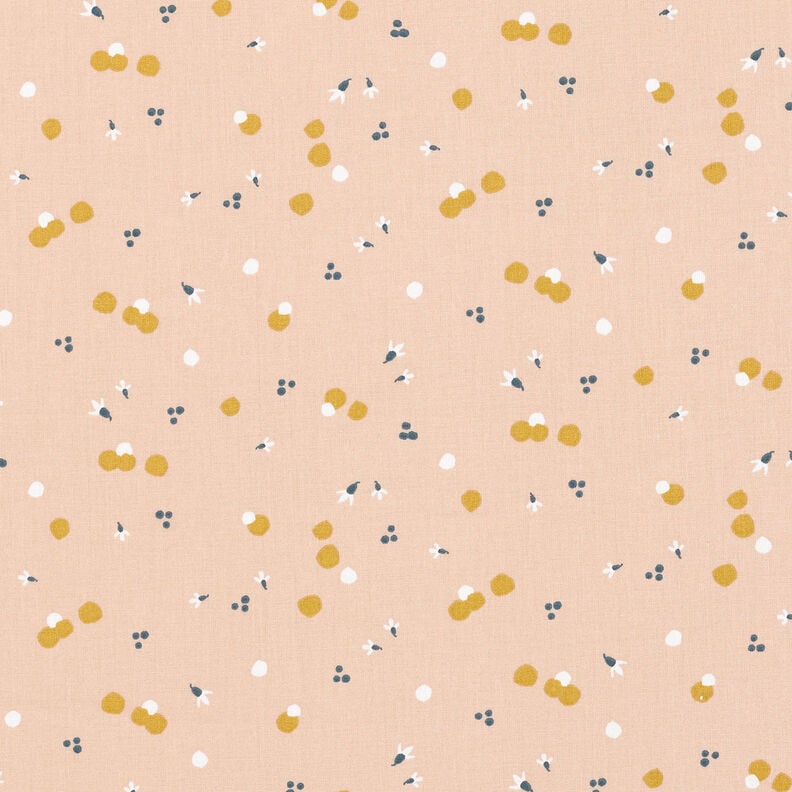 Baumwollstoff Cretonne Farbpunkte – beige,  image number 1