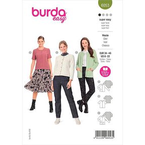 Cardigan | Burda 6053 | 34-48, 