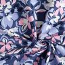 Sommersweat große Blumen | Poppy Fabrics – jeansblau,  thumbnail number 3