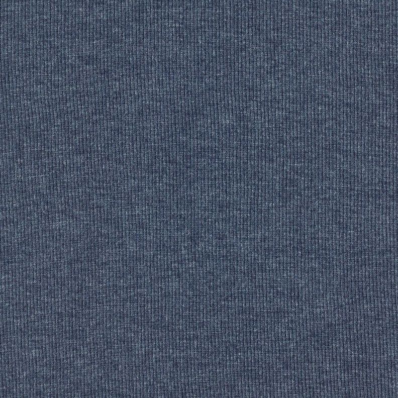 2x2 Bündchen Melange – jeansblau,  image number 4