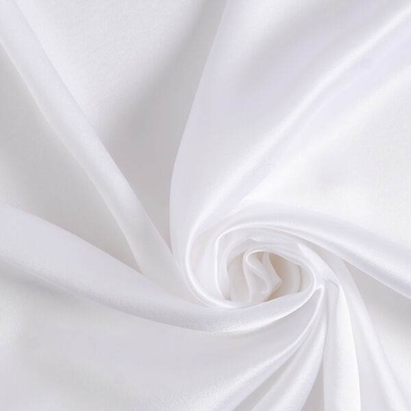 Seidensatin – weiss, image number 1