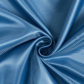 Futterstoff Jacquard Minirauten – blau, 