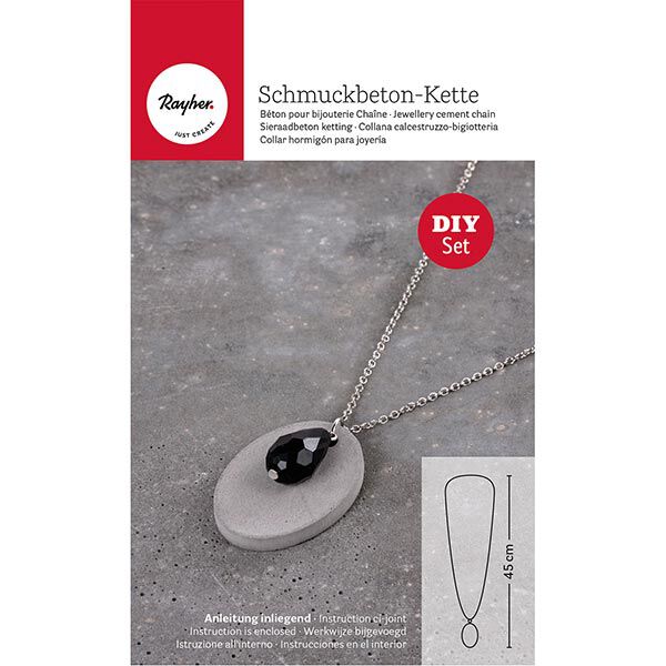 Set Schmuckbeton Kette Oval | Rayher, image number 2