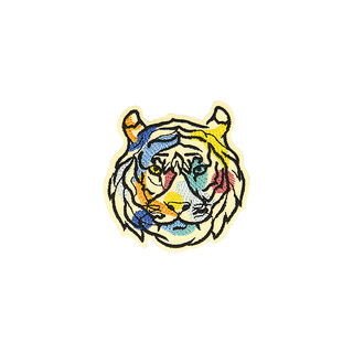 Applikation Tiger  – Farbmix, 