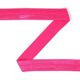 Elastisches Einfassband (Falzgummi) - hot pink, 