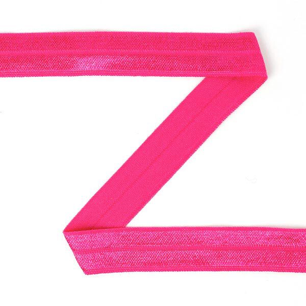 Elastisches Einfassband (Falzgummi) - hot pink,  image number 1