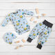 Baumwolljersey Unterwasserwelt – babyblau,  thumbnail number 6