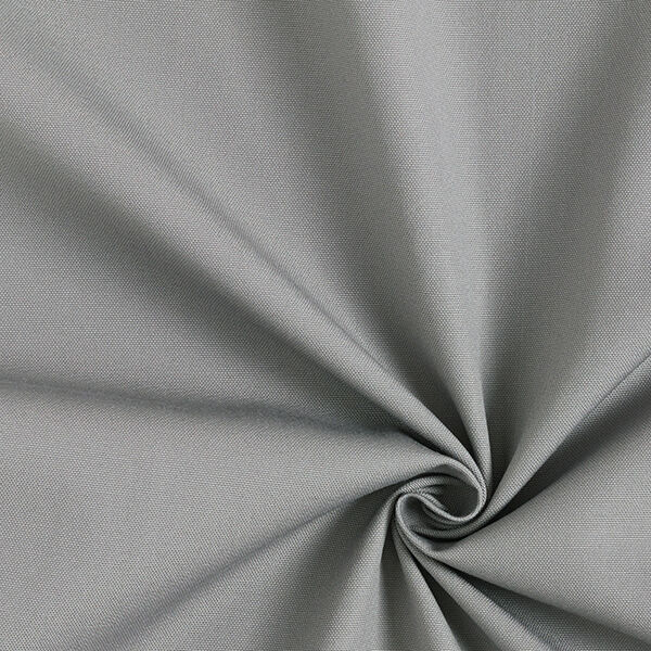 Dekostoff Canvas Uni – altsilber | Reststück 50cm