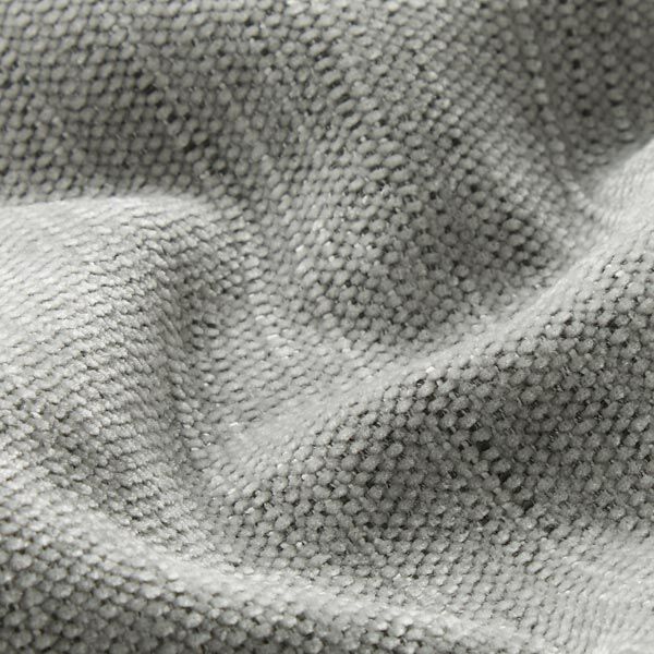 Polsterstoff Chenille Odin – hellgrau,  image number 2
