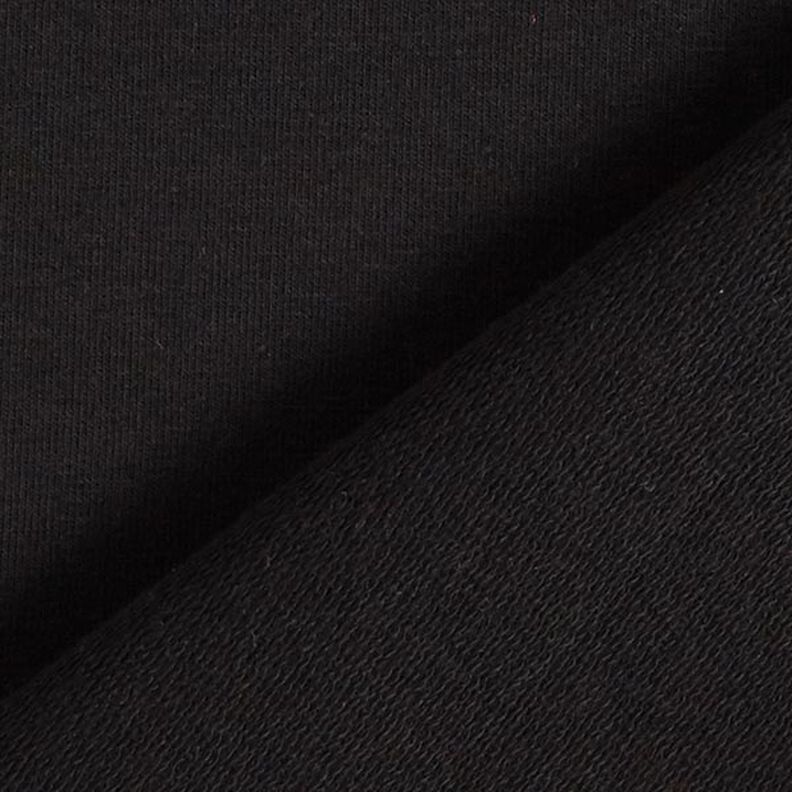 GOTS French Terry Sommersweat | Tula – schwarz,  image number 3