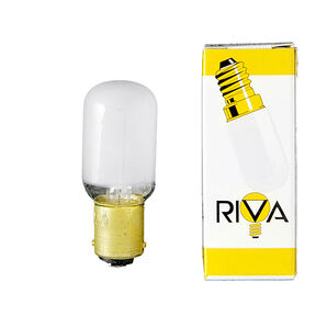 Glühbirne [B15d 220 - 240V 15W] [22 x 57 mm] | RIVA, 