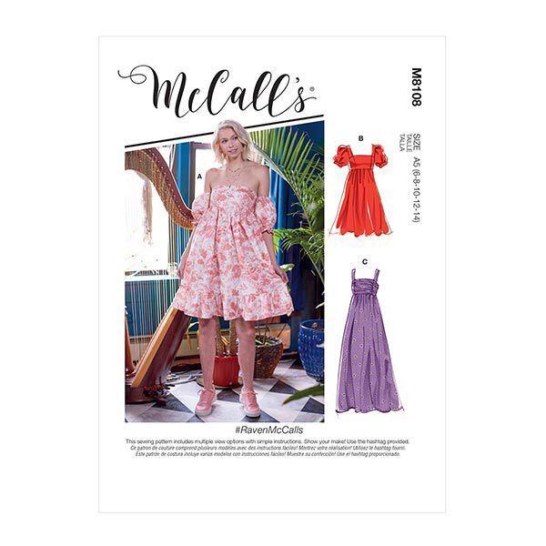 Sommerkleid | McCalls 8108 | 42-50, image number 1