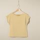 Baumwolljersey schmale Streifen – senf/weiss,  thumbnail number 8