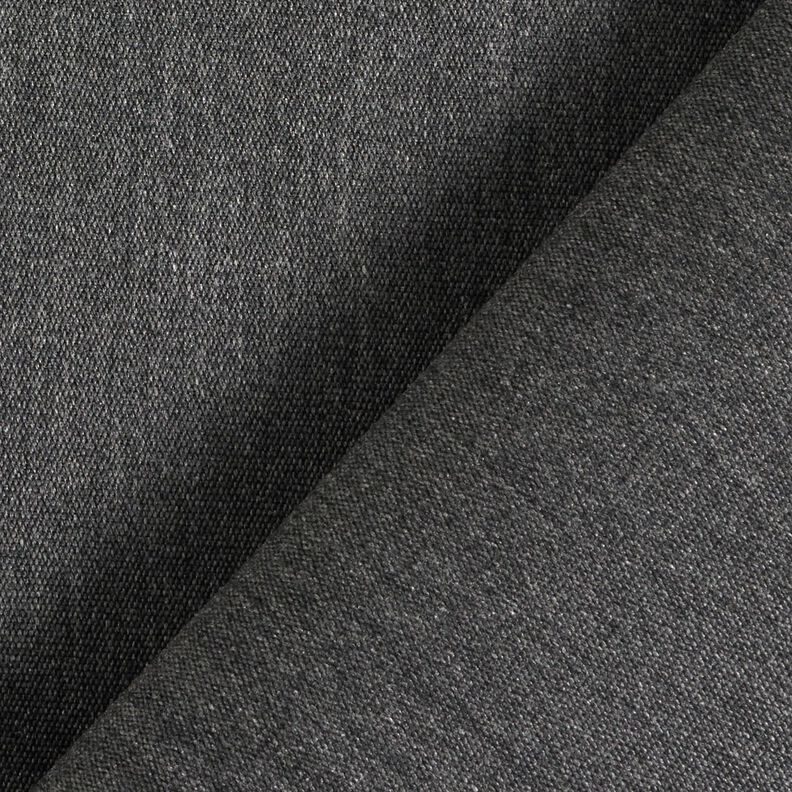 Outdoorstoff Canvas Uni Melange – dunkelgrau,  image number 3