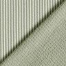 Baumwolljersey Seersucker feine Streifen – schilf/weiss,  thumbnail number 4