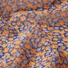 Chiffon Millefleurs – indigo/orange,  thumbnail number 2