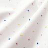 Popeline buntes Konfetti – weiss,  thumbnail number 2