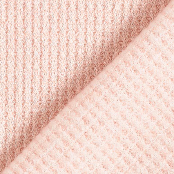 Soft Waffel-Strick – rosé, image number 4