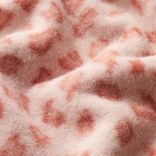 Flauschiger Fleece Leo – rosé/altrosa, 
