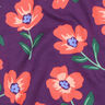 Sweatshirt angeraut Blumen | by Poppy – rotlila/hummer,  thumbnail number 2