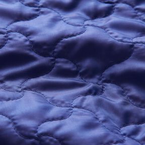 Steppstoff abstrakte Rauten – marineblau, 