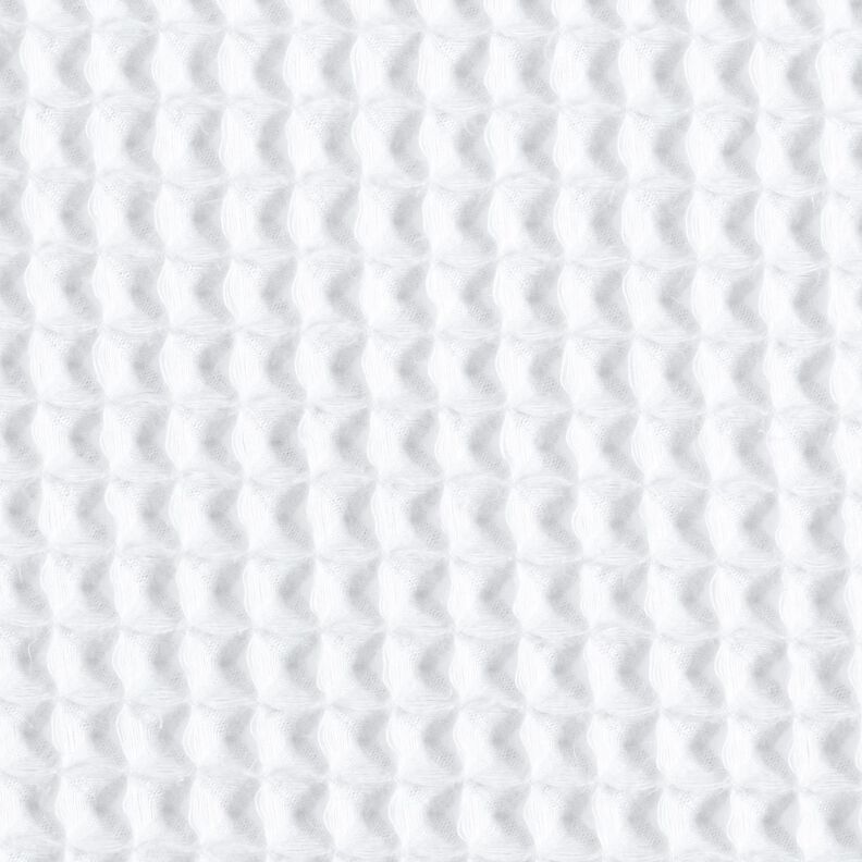Waffelpiqué große Waben – weiss,  image number 1