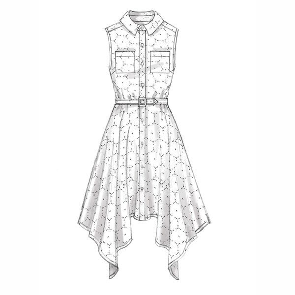 Kleid / Gürtel | McCalls | 32-40