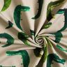 French Terry Sommersweat freches Krokodil Digitaldruck – anemone,  thumbnail number 3