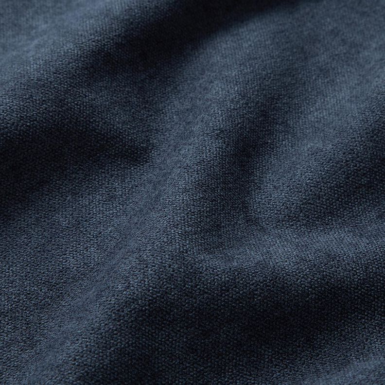 Polsterstoff klassisch Uni – schwarzblau,  image number 2