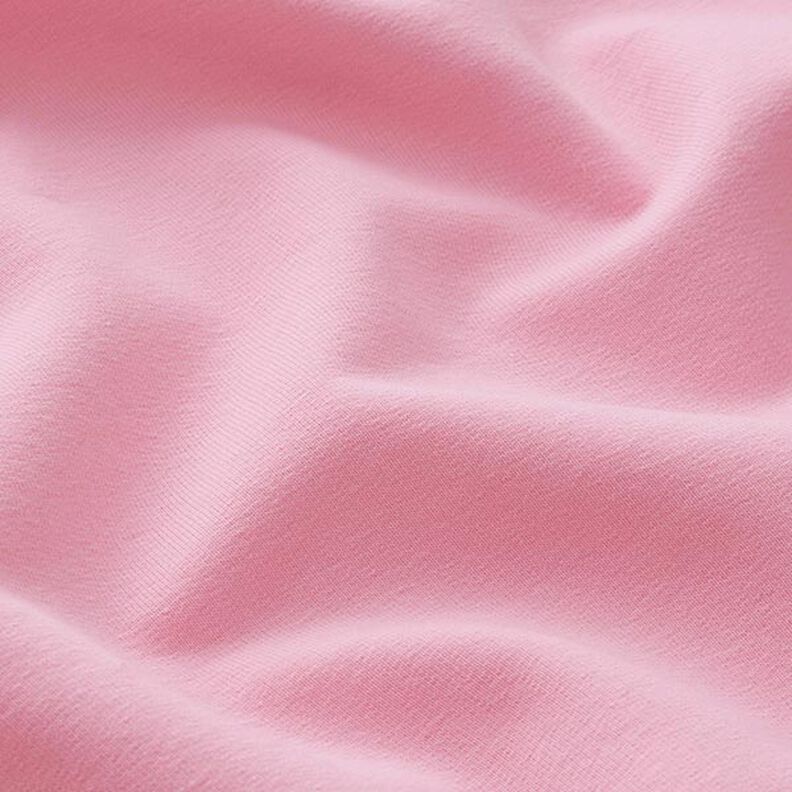 Leichter Baumwollsweat Uni – rosa, image number 4
