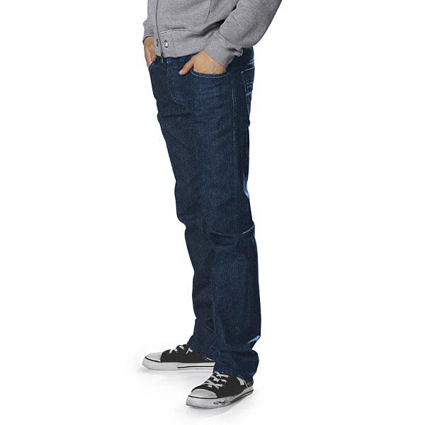 Pure Denim – jeansblau | Reststück 50cm