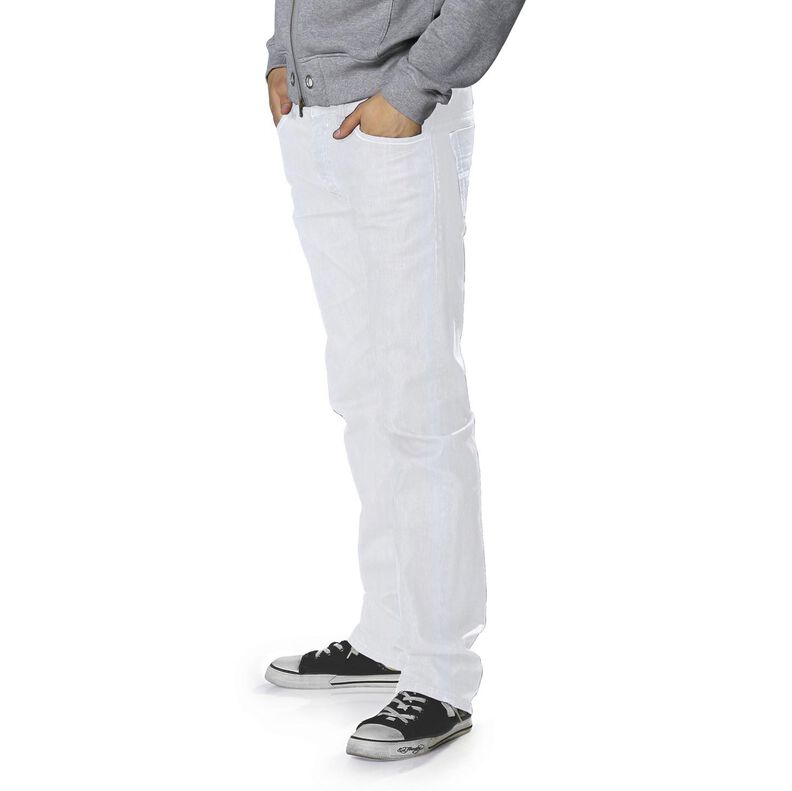 Stretch-Denim Baumwoll-Mix medium – weiss,  image number 7
