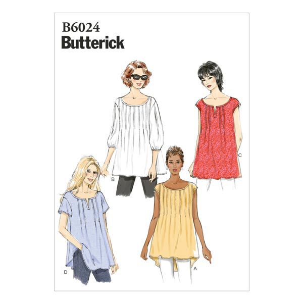 Top | Butterick 6024 | 32-40,  image number 1