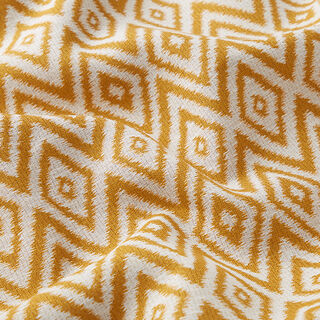 Outdoorstoff Jacquard Ethno – senf, 