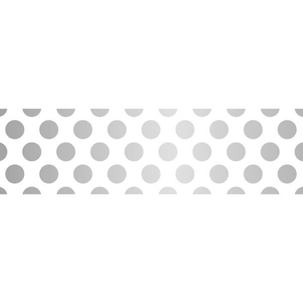 Washi Tape Punkte 1 – weiss/silber | Masking Tape,  image number 3