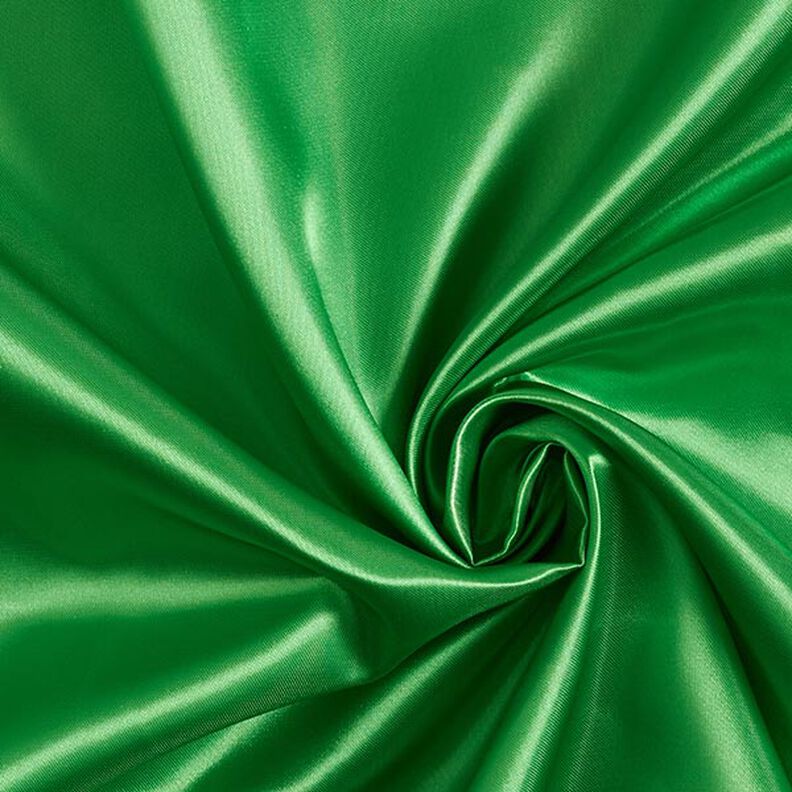 Polyestersatin – grasgrün,  image number 1