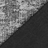 Strickstoff Metallic Print abstrakt – silber metallic/schwarz,  thumbnail number 5
