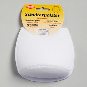 Schulterpolster ohne Haken Raglan [2 Stück | 12 x 12 x 4,5 cm] - weiss | KLEIBER, 