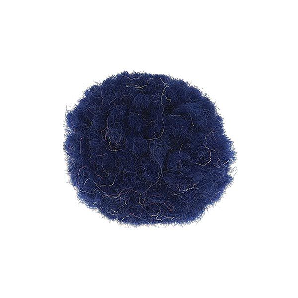 Pompon Set [ 12 Stück / Ø25 mm  ] – marineblau,  image number 1
