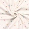 Musselin/ Doppel-Krinkel Gewebe bunte Herzen Digitaldruck – weiss,  thumbnail number 3