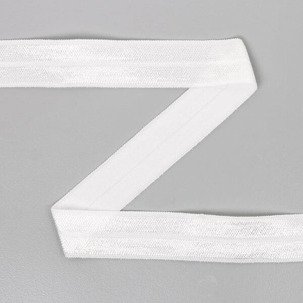 Elastisches Einfassband (Falzgummi) - wollweiss, image number 1