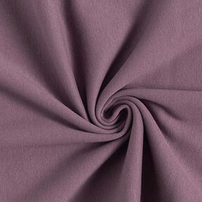 Bündchenstoff Uni – aubergine, 